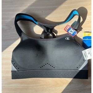 Champion Women's Warrior Sports Bra Black High Support Extra Small